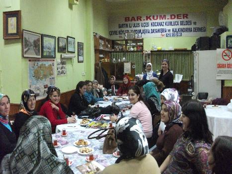 BARTIN’LI HANIMLARDAN ÖRNEK ÇALIŞMALAR…